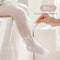 Mallas de Danza Princesa Niña con Moño Blanco