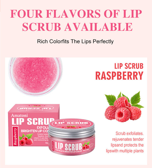 Exfoliante Labial con Sabores Frutales - Hidratación y Nutrición Intensas - Image 15