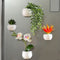 Imanes Decorativos de Suculentas para Refrigerador - Mini Plantas Magnéticas