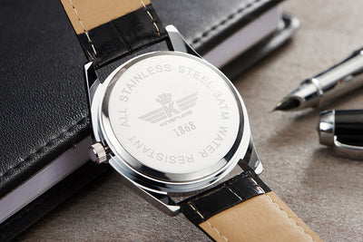 Reloj de Acero Inoxidable Resistente al Agua con Calendario para Hombre - Image 14