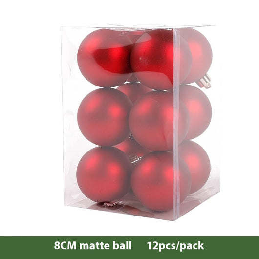Bola de Navidad Roja Electrochapada - Adorno Colgante para Árbol - Image 17