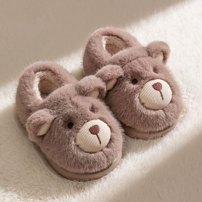 Pantuflas de Algodón Cálidas con Talón Reforzado para Niños y Niñas - Image 8