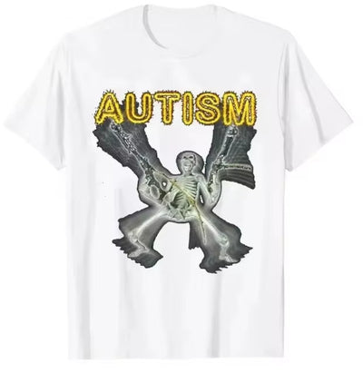 Playera Humor Introversión Neurodiversidad Manga Corta - Image 9