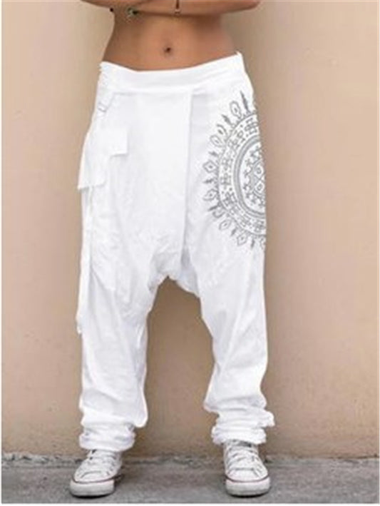 Pantalones Holgados Estampados para Hombre - Comodidad Casual - Image 2