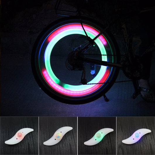 Lámpara de Rayos para Bicicleta con Diseño de Hoja de Sauce - Image 24