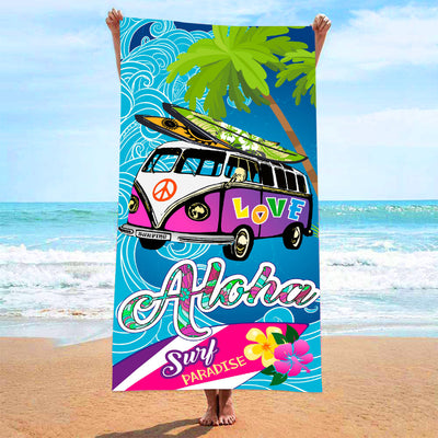 Toalla de Playa Estampada - Diseño Vacaciones Junto al Mar - Image 7