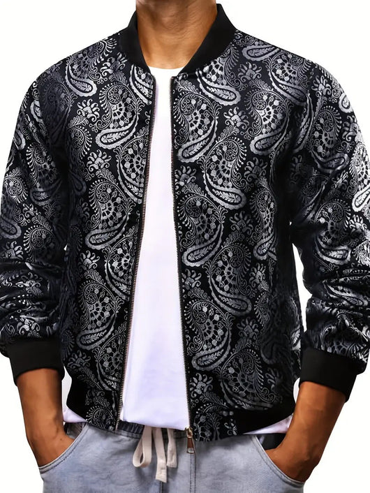 Chaqueta Casual para Hombre con Cuello Alzado Moderno - Image 7
