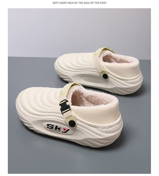 Pantuflas Térmicas para Hombre con Suela Elevadora y Forro Polar - Image 11
