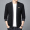 Cardigan de Moda para Hombre Primavera Otoño