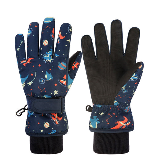 Guantes de Esquí Infantiles con Forro Polar Grueso para Calidez - Image 5