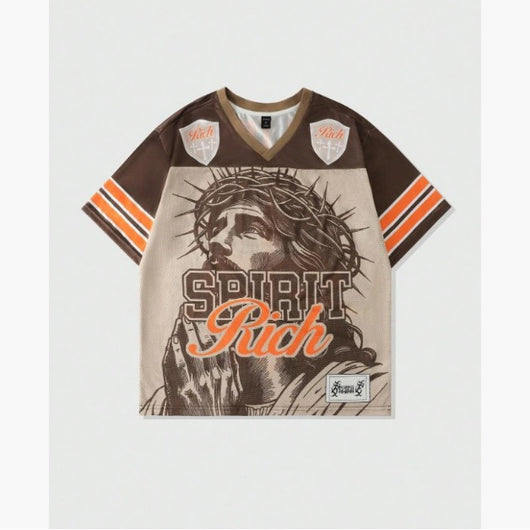 Playera Retro Vintage Malla Poliéster Estilo Americano - Image 5