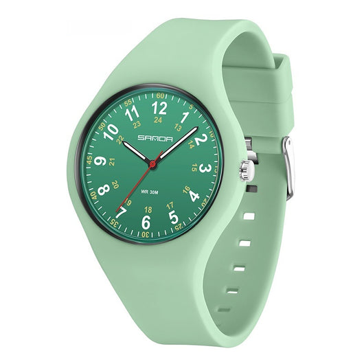 Reloj Infantil Luminoso Resistente al Agua con Correa de Silicona - Image 7