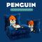 Almohada Manta Térmica Reversible 3D Pingüino - Dos en Uno
