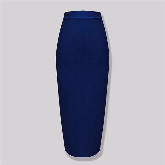 Falda Bandage Elegante de Cintura Alta con Elástico Ajustado - Image 11