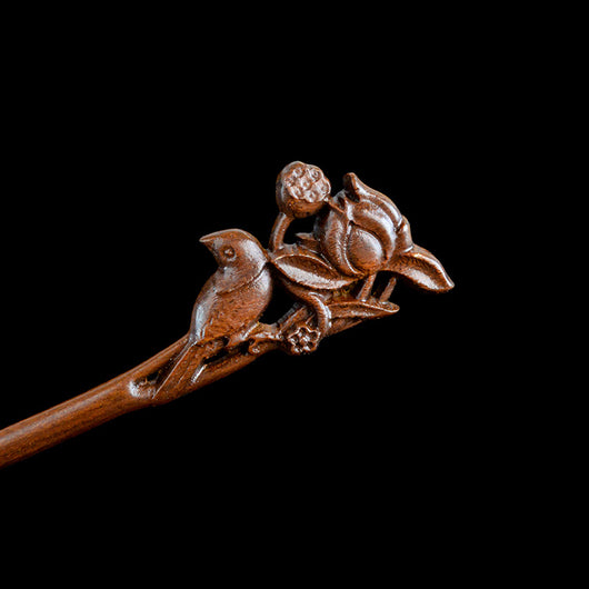 Pinza de Sándalo Dorado para Peinados - Accesorio Diario Elegante - Image 7