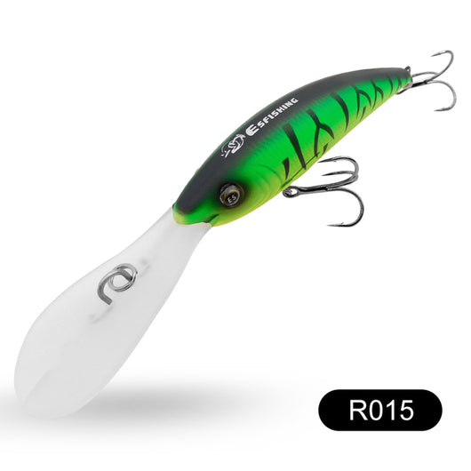 Señuelo Flotante Lengua Larga 90mm 16g - Cebo Subhard Yuantou - Image 17