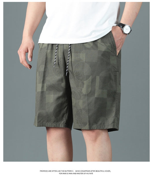 Pantalones Cortos Impresos Casuales de Moda Ligera - Image 18