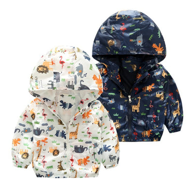 Sudadera con Capucha Jirafa para Niños