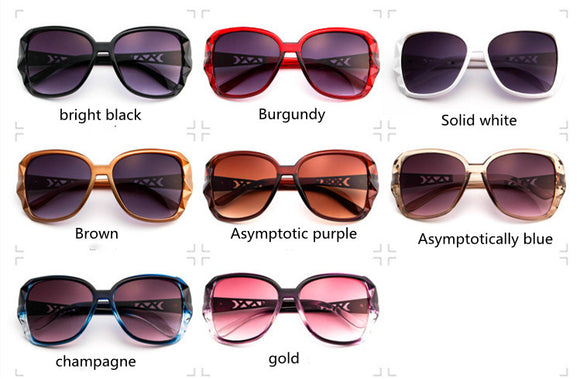 Gafas de Sol Retro Montura Grande para Mujer