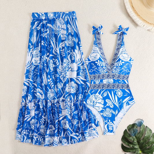 Traje de Baño Enterizo Étnico para Mujer - Image 2
