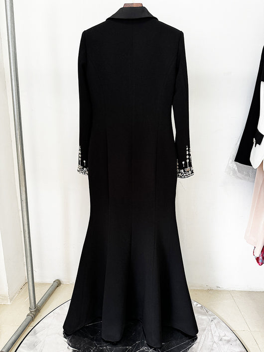 Vestido Fishtail con Cuello Tailored Star Fashion - Image 18