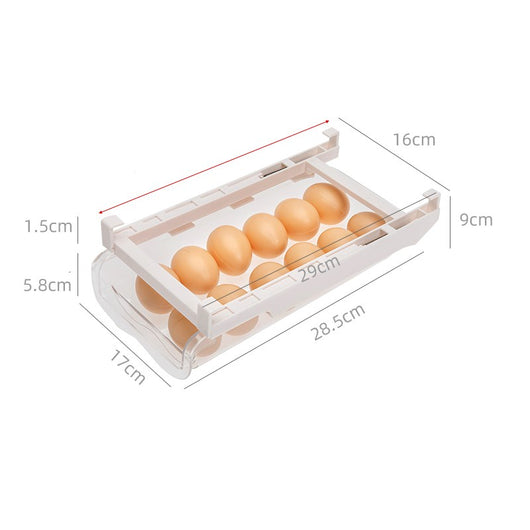 Organizador de Refrigerador Ajustable con Cajón Extraíble - Image 7