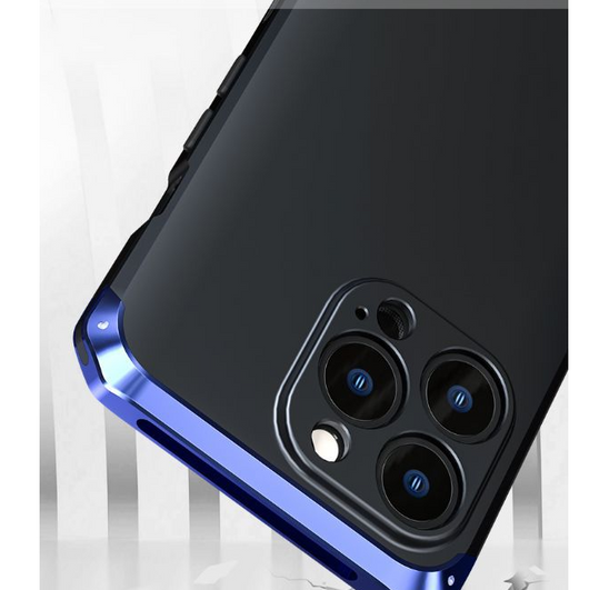 Funda Protectora de Marco Completo para Celular en Color Sólido - Image 3