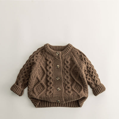 Suéter Tejido Acolchado para Bebé - Abrigo Grueso de Estilo - Image 14
