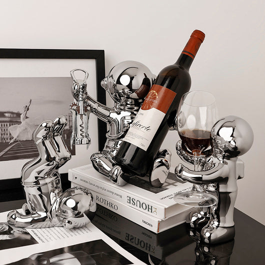 Mueble Astronauta para Vinos - Gabinete TV Decorativo Multifuncional - Image 3