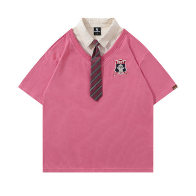 Camisa Polo College con Insignia para Hombre - Image 2