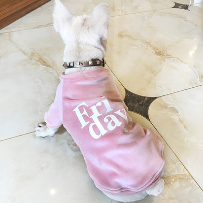 Suéter Acolchado de Terciopelo Reversible para Perros - Image 14