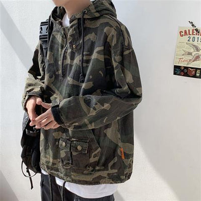 Chaqueta Táctica Camuflaje Estilo Militar Moderna - Image 11