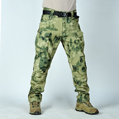Pantalones Tácticos Invierno Hombre - Forro Polar Impermeables Shark Skin - Image 9