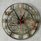 Reloj de Pared Acrílico Negro Aven - Decoración Moderna