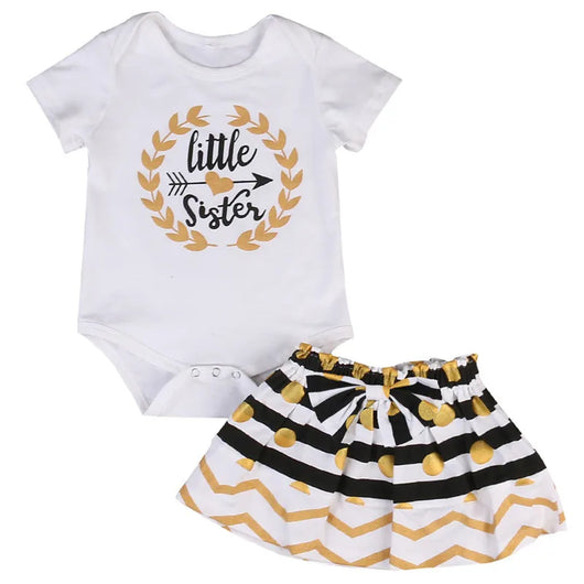Conjunto de Falda y Blusa de Algodón con Estampado de Lunares - Image 7