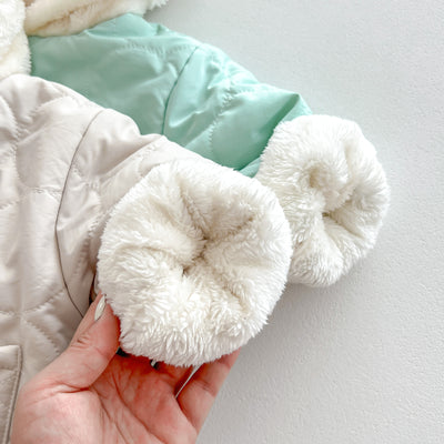 Ropa de Bebé Acolchada con Forro Polar Cálido - Image 10