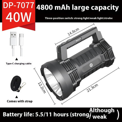 Linterna LED Potente para Emergencias, Camping y Rescate - Image 9