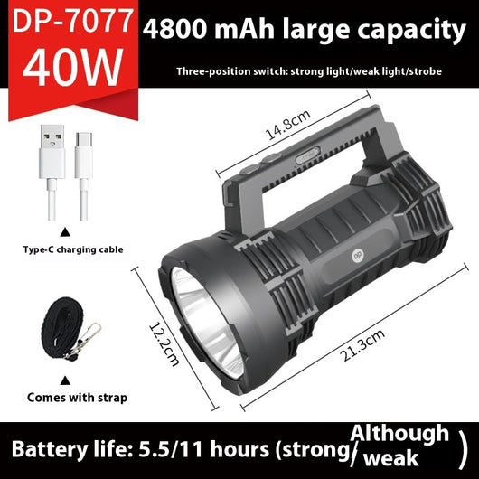 Linterna LED Potente para Emergencias, Camping y Rescate - Image 9