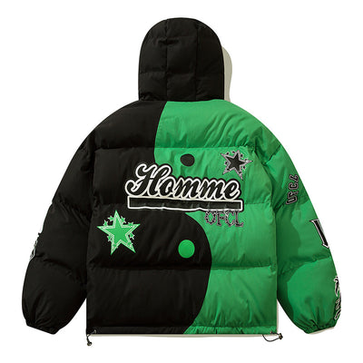Chamarra Deportiva con Capucha y Detalles de Costura Personalizada - Image 4