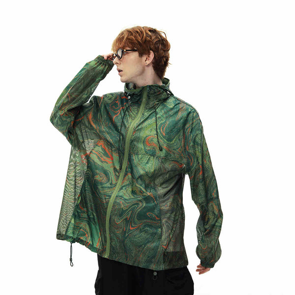 Chaqueta Protección Solar Ice Silk para Hombre - Ligera y Transpirable