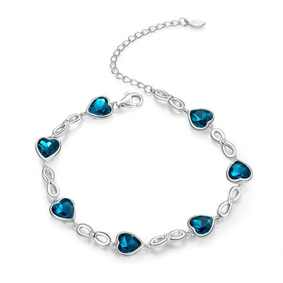 Pulsera Corazón del Mar Azul - Image 3