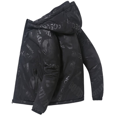 Abrigo de Algodón Talla Grande para Hombre - Chaqueta Clásica Premium - Image 17