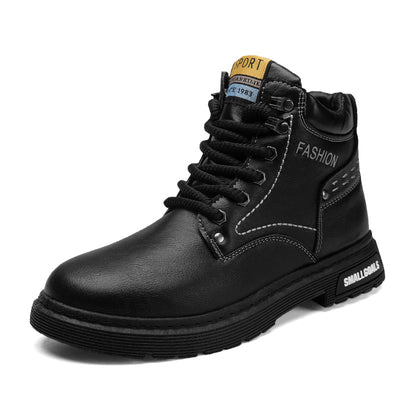 Botas Martin de Cuero Retro Estilo Británico - Hombre - Image 5