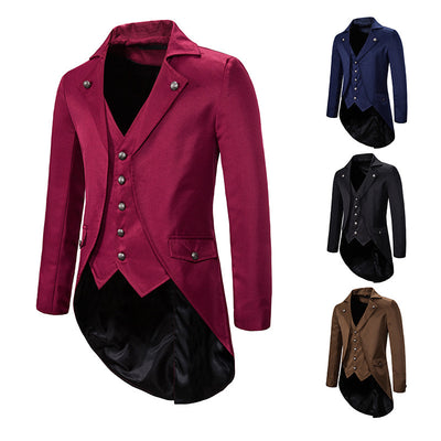Traje Tuxedo Clásico con Solapa para Hombre - Image 7