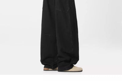 Pantalones Cargo Vaqueros Lavados Estilo Americano - Image 15