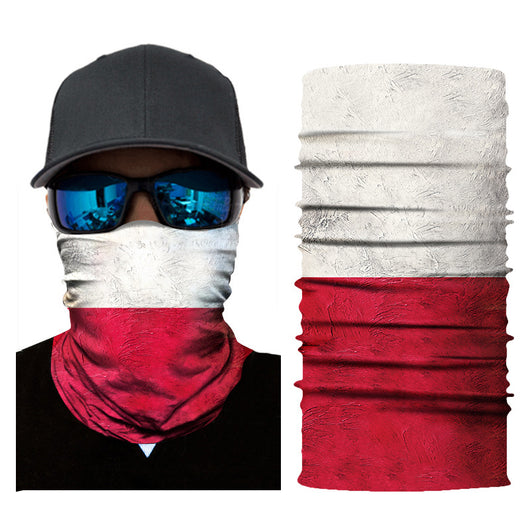 Cinta para la Frente con Bandera Nacional Estampada - Image 15
