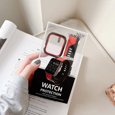Correa y Funda Protectora de Silicona para Apple Watch SE 49mm - Image 5