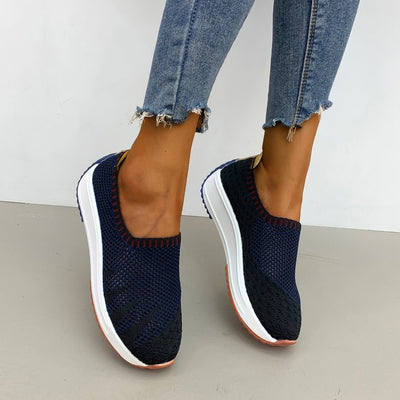 Zapatillas Deportivas Flyknit Transpirables con Cuña - Image 10