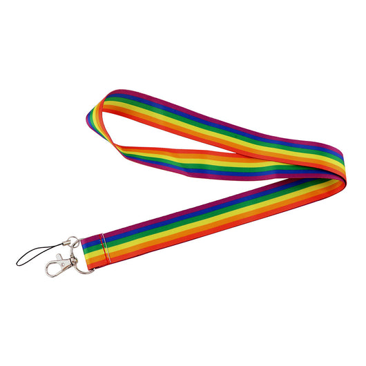 Llavero Lanyard Arcoíris con Almacenamiento U Disk para Documentos - Image 9