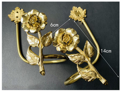Gancho Decorativo Alas de Ángel Lily en Latón - Estilo Americano - Image 35